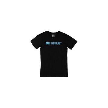 Cix No Frequency Baskılı Siyah Unisex T-shirt