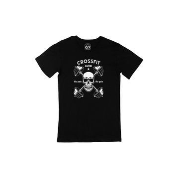 Cix No Pain No Gain Baskılı Siyah Unisex T-shirt