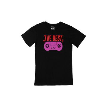 Cix Turuncu The Best Gamer Siyah Erkek T-shirt