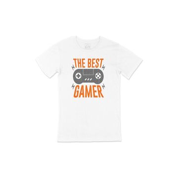 Cix Turuncu The Best Gamer Siyah Erkek T-shirt