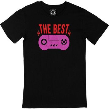 Cix Turuncu The Best Gamer Siyah Erkek T-shirt