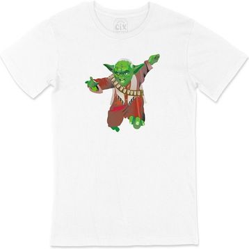 Cix Uçan Yoda Beyaz Tişört