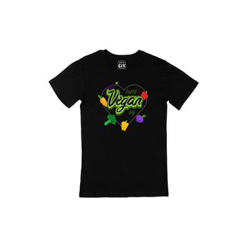 Cix Vegan Day Siyah T-shirt
