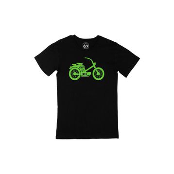 Cix Yeşil Bisiklet Siyah T-shirt