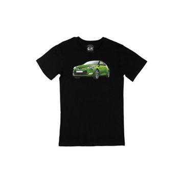 Cix Yeşil Cupe Araba Siyah T-shirt