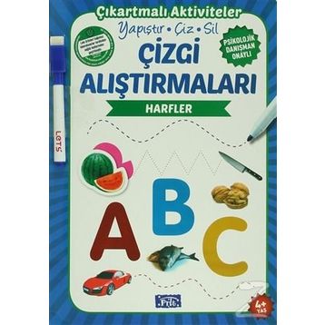 Çizgi Alıştırmaları - Harfler - Ülkü Unsu