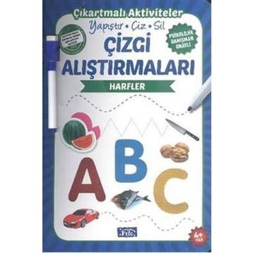 Çizgi Alıştırmaları - Harfler - Ülkü Unsu