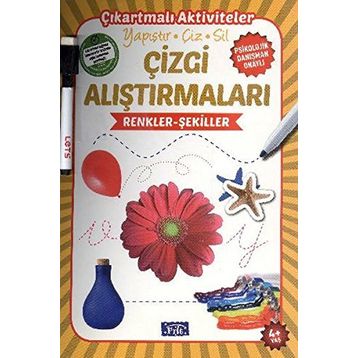 Çizgi Alıştırmaları Renkler - Şekiller - Ülkü Unsu