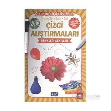 Çizgi Alıştırmaları Renkler - Şekiller - Ülkü Unsu