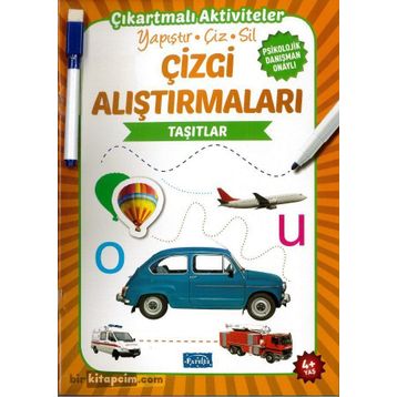 Çizgi Alıştırmaları - Taşıtlar - Ülkü Unsu