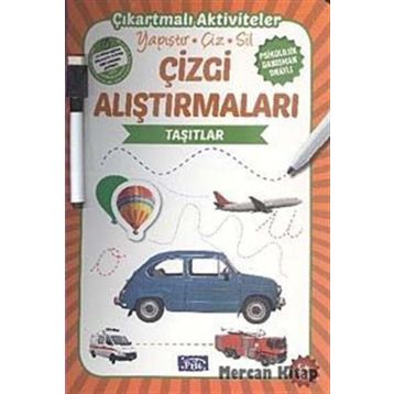 Çizgi Alıştırmaları - Taşıtlar - Ülkü Unsu