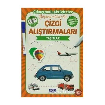 Çizgi Alıştırmaları - Taşıtlar - Ülkü Unsu