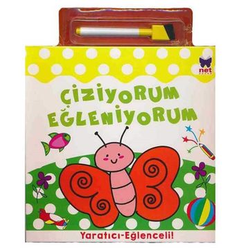 Çiziyorum Eğleniyorum - Kelebek - kollektif