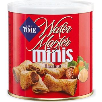 Çizmeci Time Wafer Master Minis 120gr FIndıklı Gofret