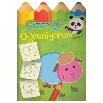 Çizmeyi Öğreniyorum Yeşil Kitap - Kollektif