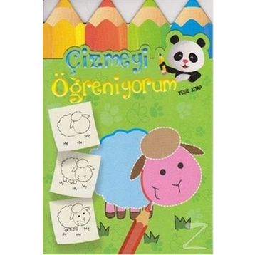 Çizmeyi Öğreniyorum Yeşil Kitap - Kollektif