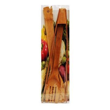 Ckc 3'lü Ahşap Kaşık Set