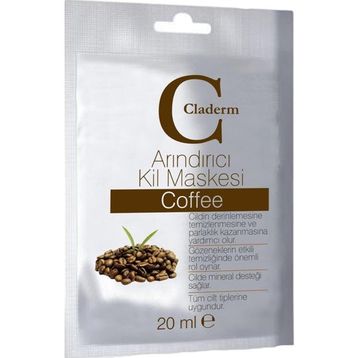 Claderm 20 ml Arındırıcı Kil Coffee Maskesi