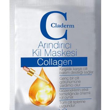 Claderm 20 ml Arındırıcı Kil Maskesi Collagen