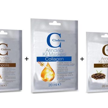 Claderm 20 ml Sachet Propolis Kil Maskesi