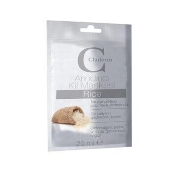 Claderm 20 ml Sachet Rice Kil Maskesi