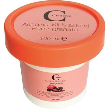 Claderm Narlı 100 ml Kavanoz Kil Maskesi
