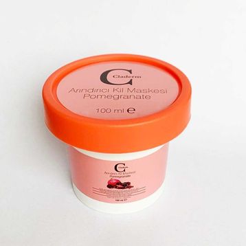 Claderm Narlı 100 ml Kavanoz Kil Maskesi