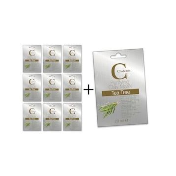 Claderm Tea Tree 10x20 ml Kil Maskesi