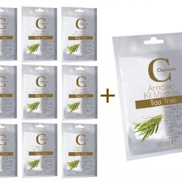 Claderm Tea Tree 10x20 ml Kil Maskesi