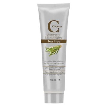 Claderm Tea Tree Çay Ağacı 50 ml Kil Maskesi