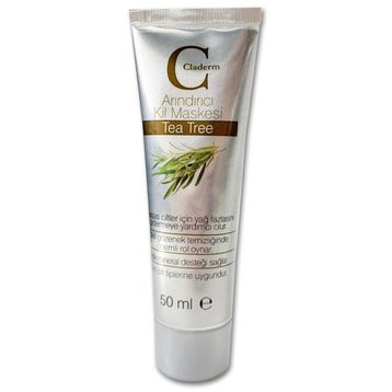 Claderm Tea Tree Çay Ağacı 50 ml Kil Maskesi