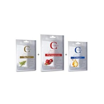 Claderm Tea Tree-Pomegranate-Collagen 3x20 ml Kil Maskesi