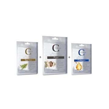 Claderm Tea Tree-Pure-Collagen 3x20 ml Kil Maskesi
