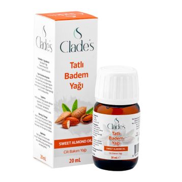 Clades 20 ml Tatlı Badem Yağı