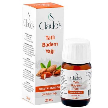 Clades 20 ml Tatlı Badem Yağı