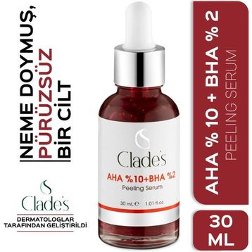 Clades AHA %10 BHA %2 30 ml Peeling Serum