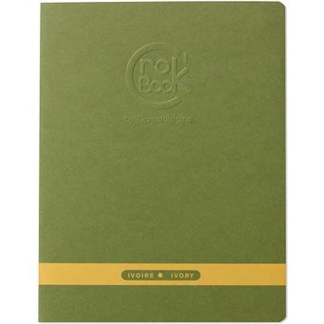 Clairefontaine 90 gr 24 Yaprak 17x22 cm Crok Book Ivory Renkli Kapak Çizim Defteri
