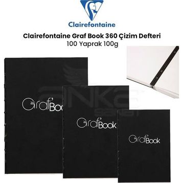 Clairefontaine Graf Book 360 100 Yaprak 100 gr Çizim Defteri