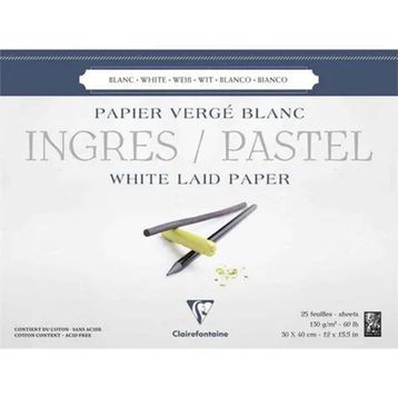 Clairefontaine Ingres 18x24 cm 130 gr 25 Yaprak Pastel Blok