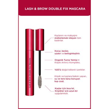 Clarins Double Fix 01 Maskara