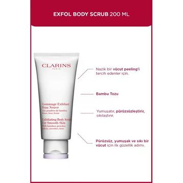 Clarins Exfoliating Body Scrub For Smooth Skin 200 ml Vücut Peelingi