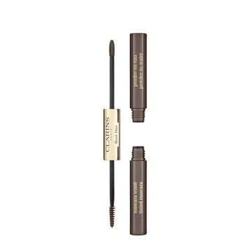 Clarins No:04 Medium Brown Brow Duo Kaş Maskarası