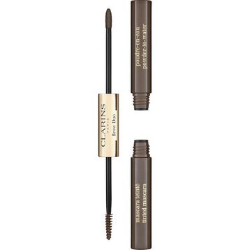 Clarins No:05 Dark Brown Brow Duo Şekillendirici Kaş Maskarası