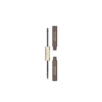 Clarins No:05 Dark Brown Brow Duo Şekillendirici Kaş Maskarası