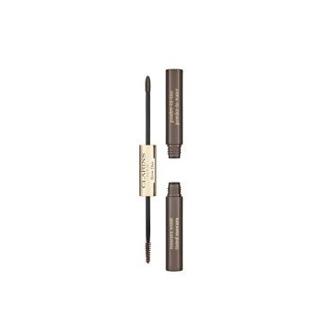 Clarins No:05 Dark Brown Brow Duo Şekillendirici Kaş Maskarası