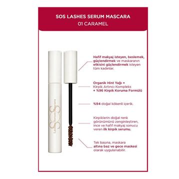 Clarins Sos Lashes 01 Maskara