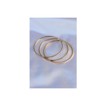 Clariss 316L Çelik Gold Renk Ajda Model Kadın 65 mm Bilezik