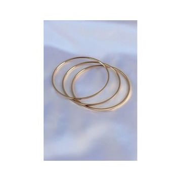 Clariss BJ-BB5361 316L Çelik Gold Renk Ajda Model Kadın 65 mm Bilezik