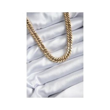 Clariss BKO7656 316L Çelik Gold Renk Zincir Model Kadın Kolye
