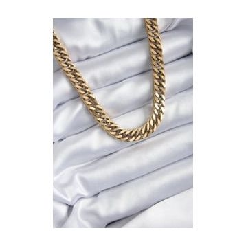 Clariss BKO7656 316L Çelik Gold Renk Zincir Model Kadın Kolye